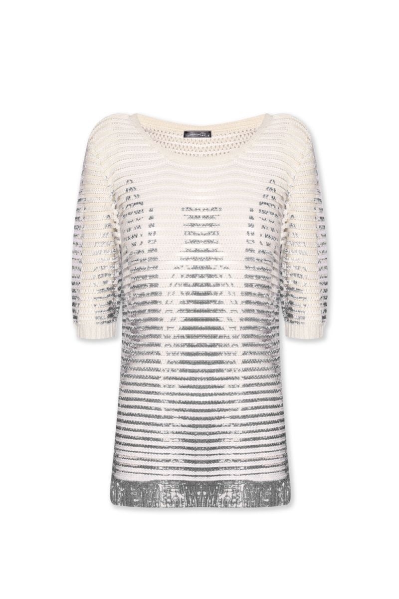  sueter jersey para ir de fiesta blanco y plata